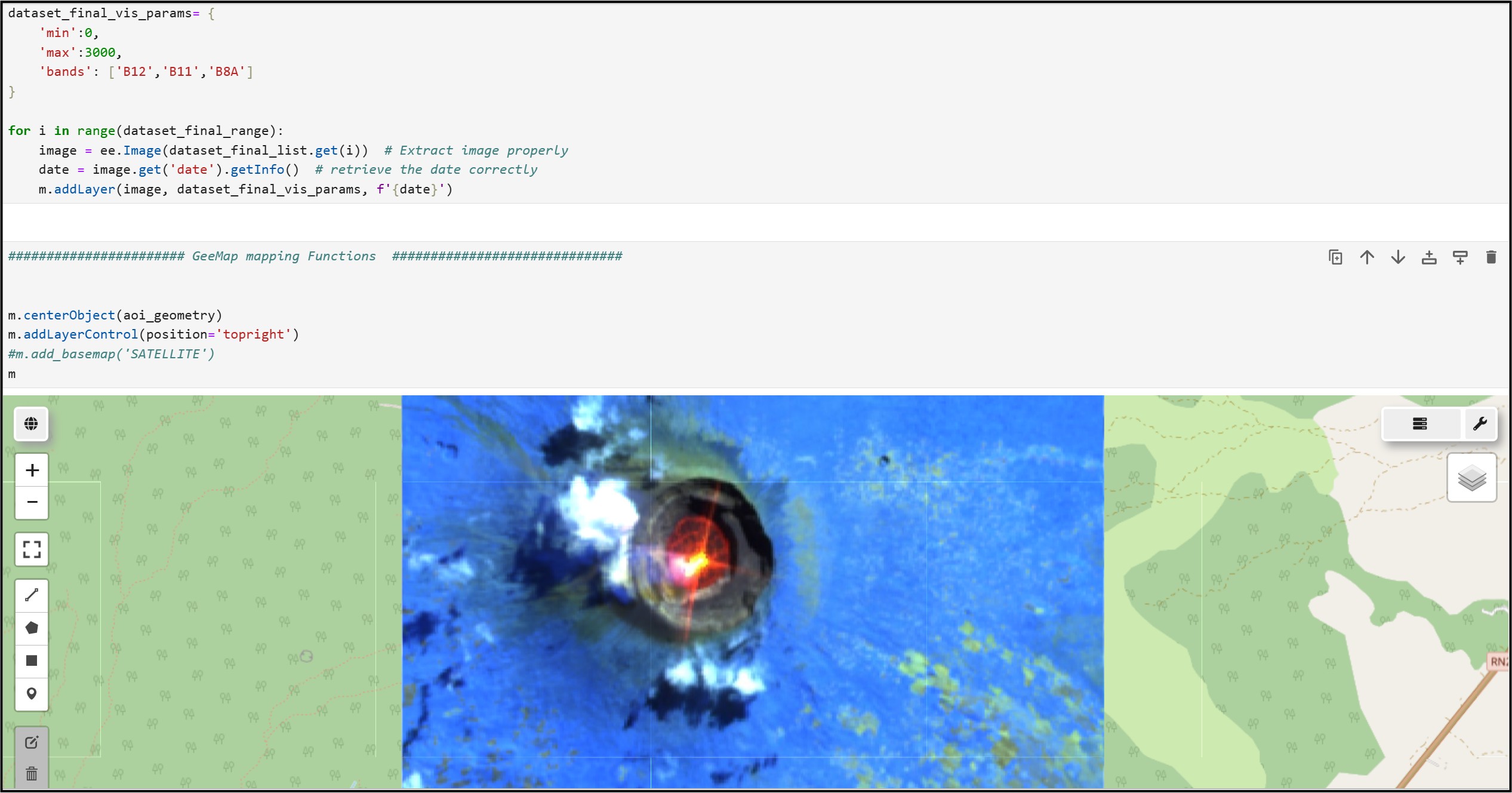 Mapping Burn Scars using Google Earth Engine JavaScript API
